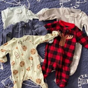 Cozy Kids One Piece Pajama Set - Assorted Colors